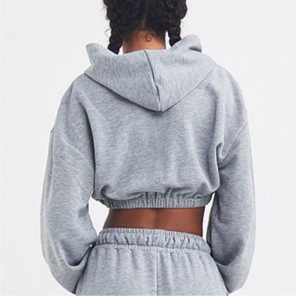 For Love And Lemons Ellie Cropped Hoodie Small - Picture 3 of 9